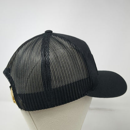Young Powersports Trucker Hat Black One Size Mesh Back Snapback 100 Years Patch