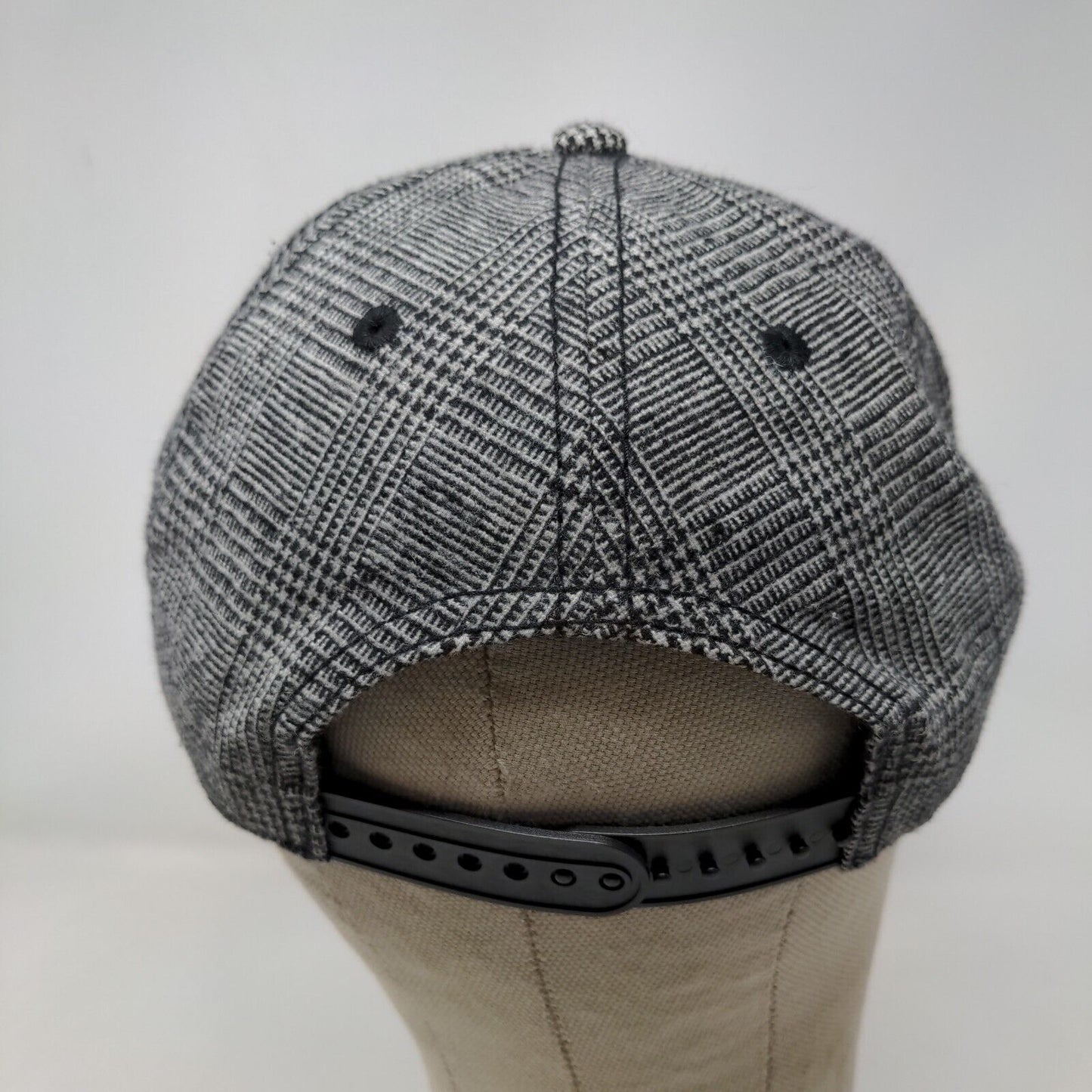 Unbranded Men's Snapback Hat Gray Black Graphic Logo SYL Adjustable