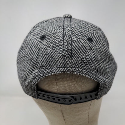 Unbranded Men's Snapback Hat Gray Black Graphic Logo SYL Adjustable