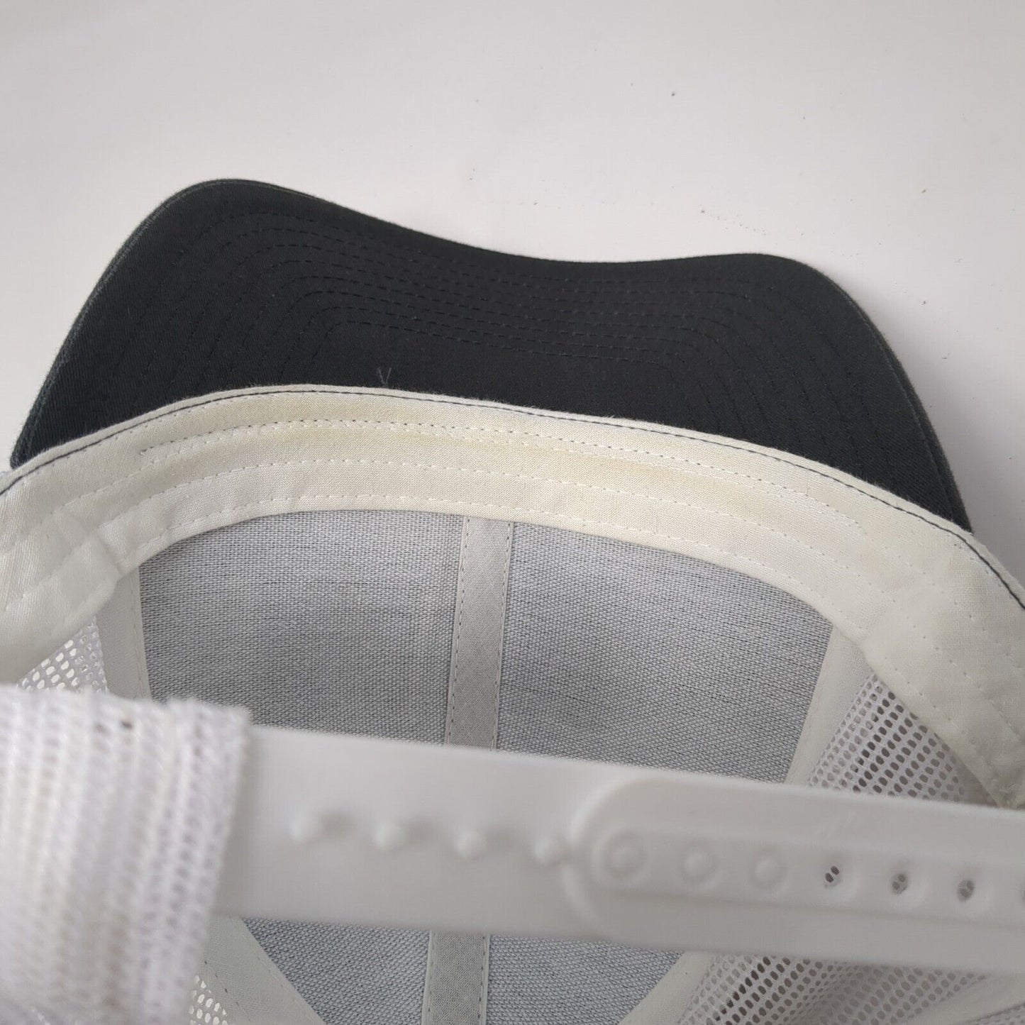 The Classics Yupoong Snapback Trucker Hat Gray OS Adjustable Mesh Back Blank