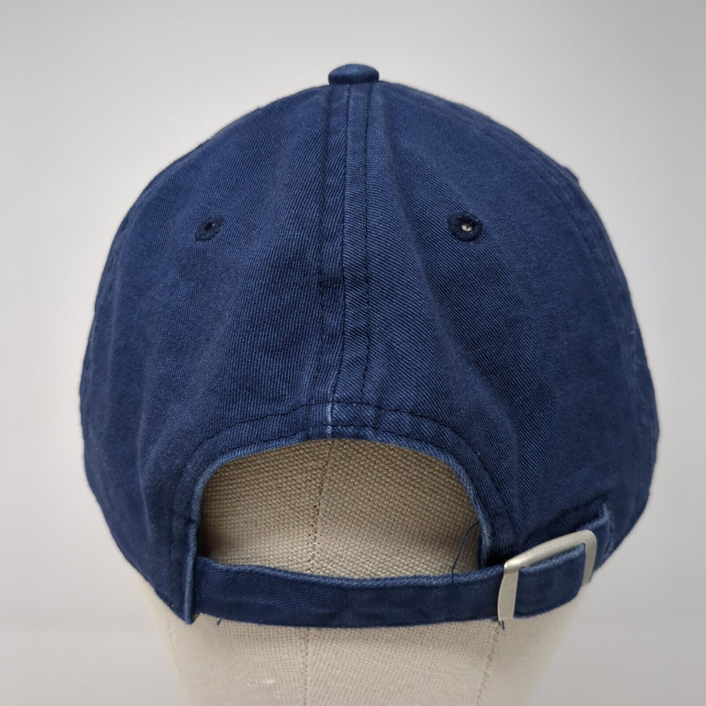 Best Dad Ever Slideback Hat Blue One Size Adjustable Embroidered Wembley