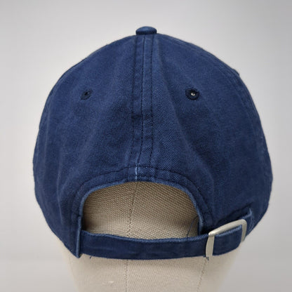 Best Dad Ever Slideback Hat Blue One Size Adjustable Embroidered Wembley