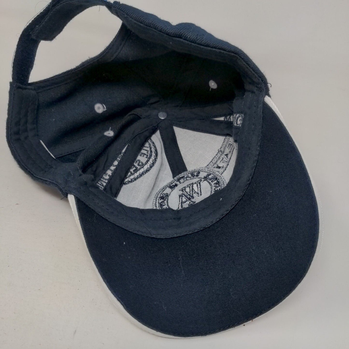 Seattle Washington Strapback Hat Blue One Size Embroidered Adjustable