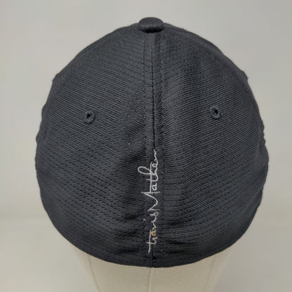 Flexfit Men's Fitted Hat Black Size L/XL Embroidered Travis Matthew Logo