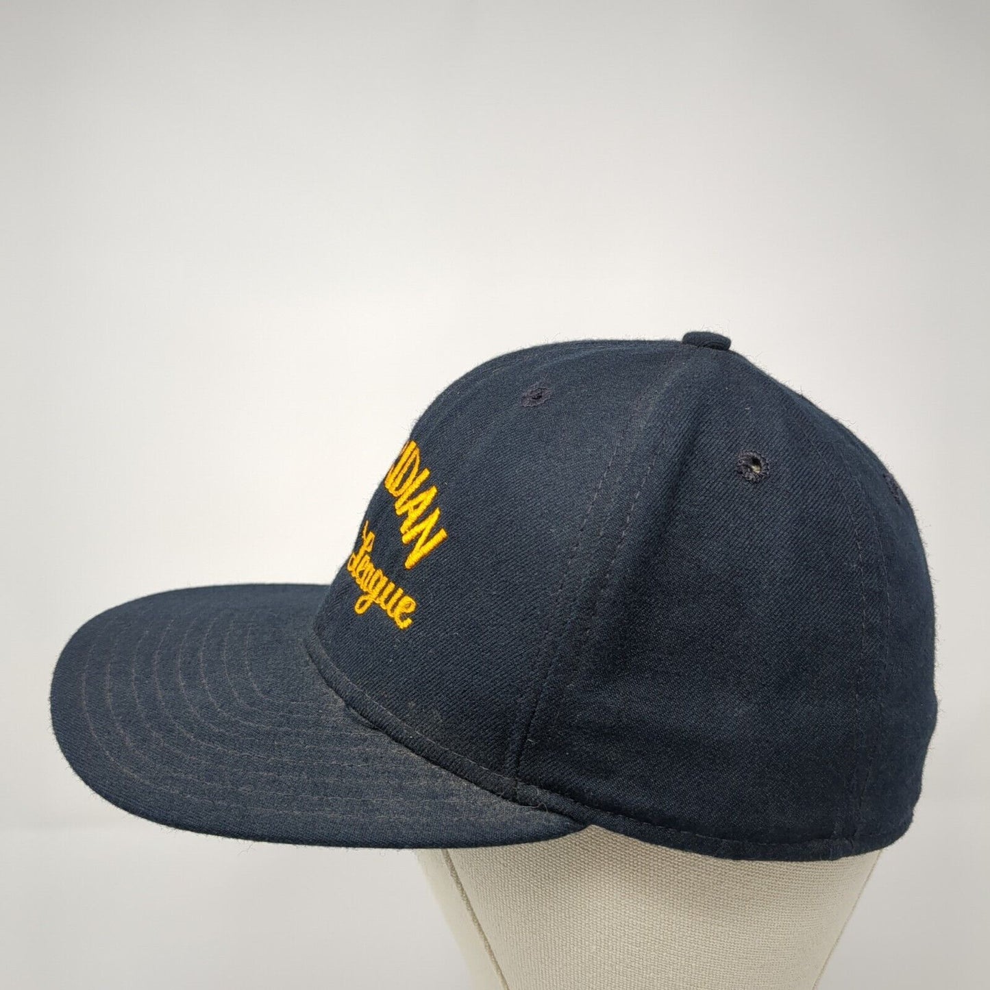 Meridian Little League Fitted Hat Blue 7 1/2 Embroidered Major League New Era