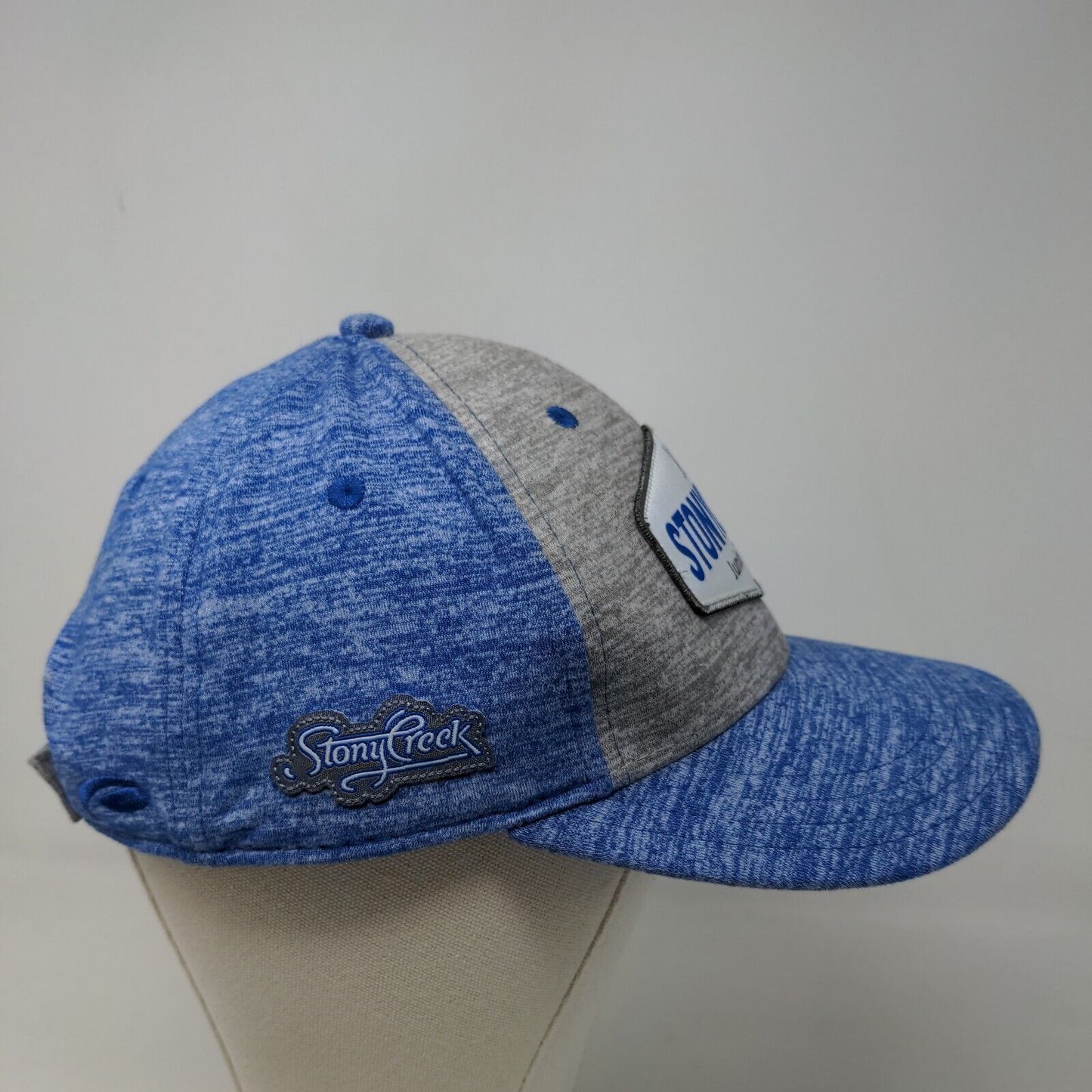 Pukka Men's Strapback Hat Blue Gray Size OS Embroidered Stony Creek Junior Golf