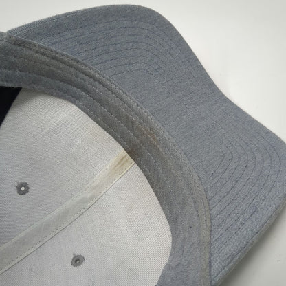 Richardson Trucker Hat Gray One Size Salt Lick BBQ Texas Patch Mesh Snapback