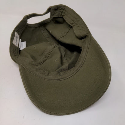 Universal Thread Men's Slideback Hat Green Adjustable Blank 100% Cotton