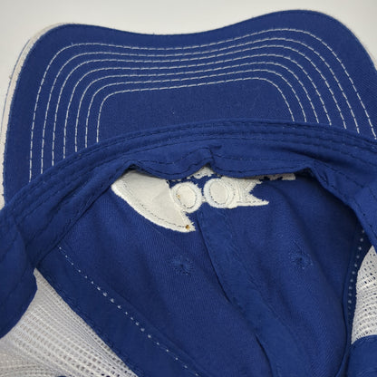 Cook Insurance Trucker Hat Blue OS Adjustable Embroidered Mesh Back Outdoor Cap