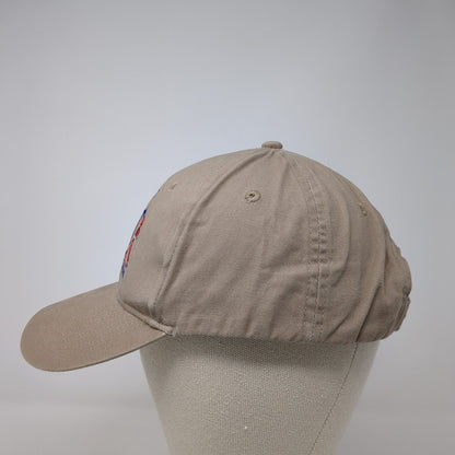 CAST For Kids Foundation Strapback Hat Tan One Size Embroidered KC