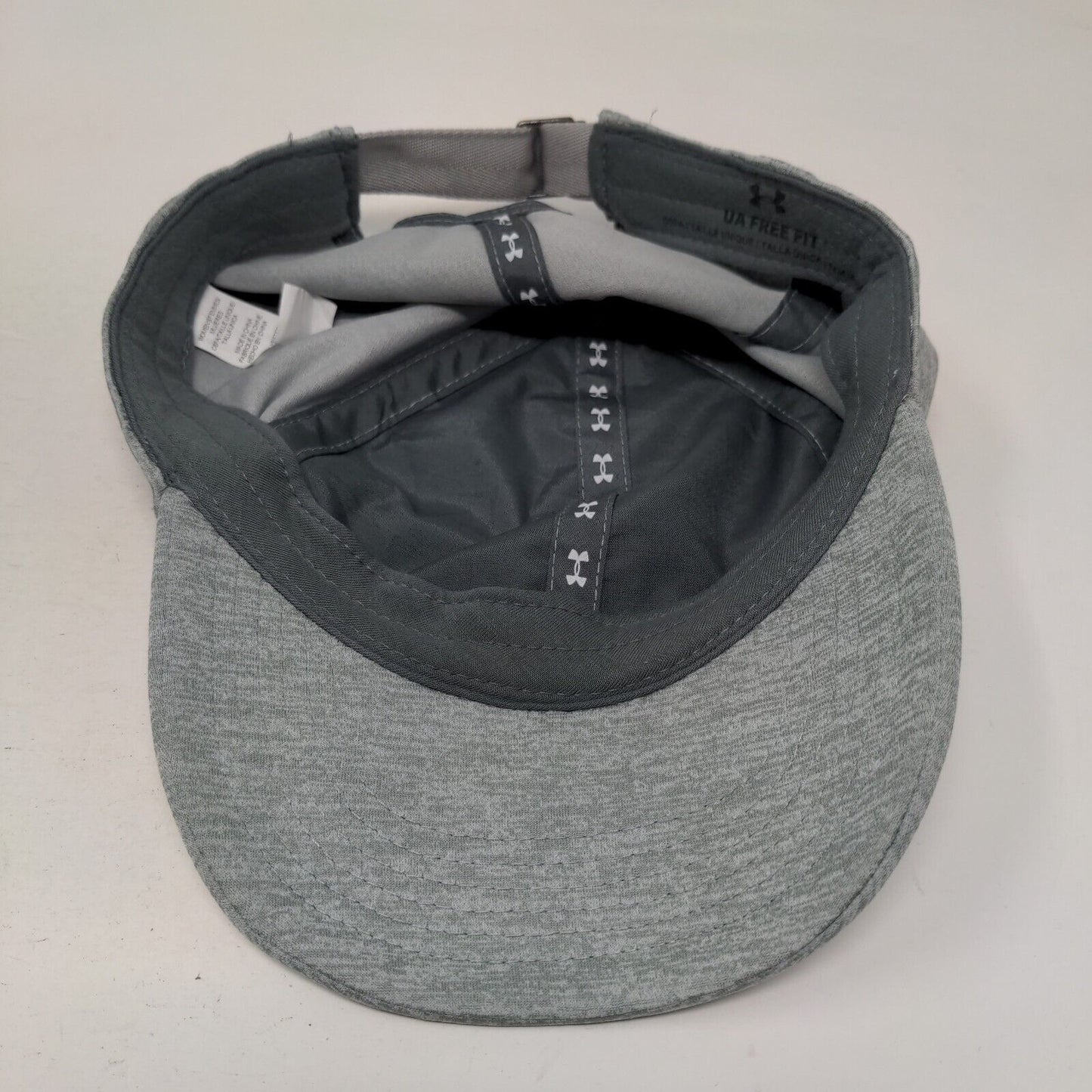 Under Armour Women's Slideback Hat Gray OSFA UA Free Fit Embroidered