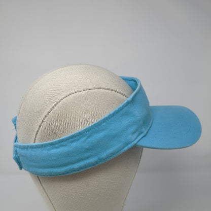 Tropical Smoothie Cafe Strapback Visor Hat Blue One Size The Icebox