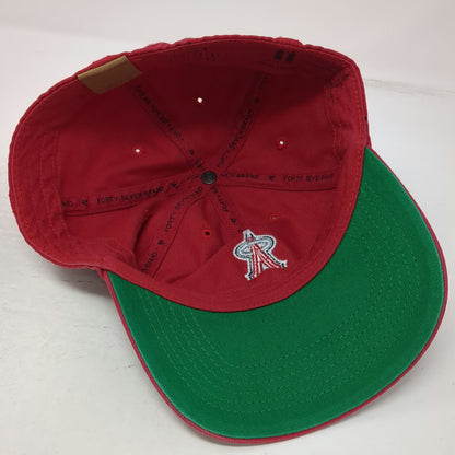 Los Angeles Angels MLB '47 Baseball Cap Red XL Green Underbrim Franchise Hat