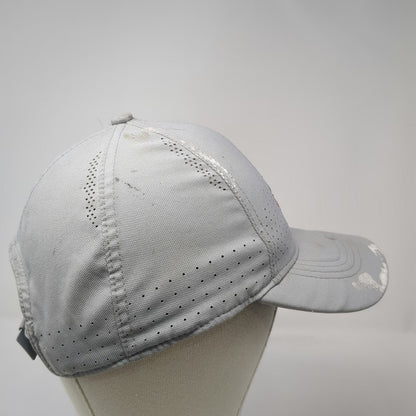 Nike Washington State Cougars NCAA Gray One Size Perforated Strapback Hat Swoosh