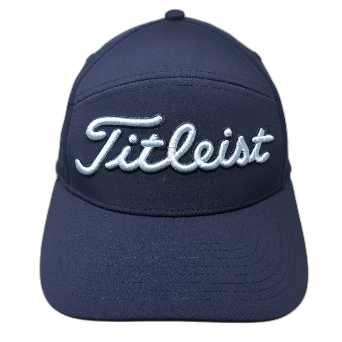 Titleist Snapback Blue One Size Hat 5 Panel Performance Polyester Script Logo