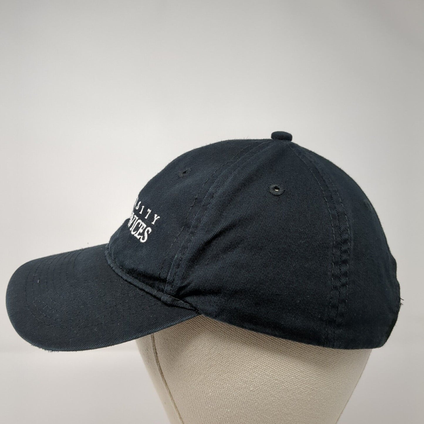University Food Services Strapback Hat Black One Size Port & Company