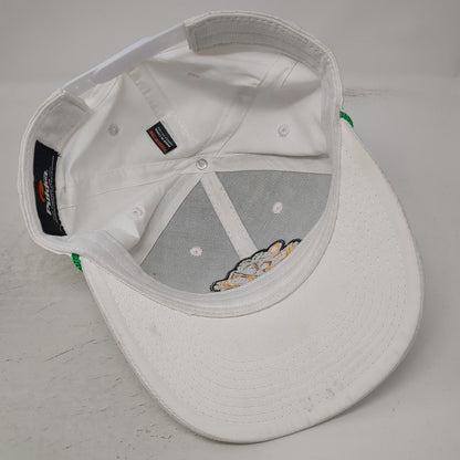 Pukka Snapback White One Size Hat Battle In The Desert Rope Golf Patch Palm Tree