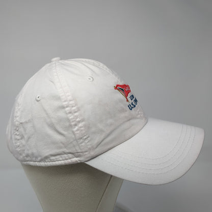 LACC 123rd U.S. Open Strapback Hat White One Size Classic Fit Ahead