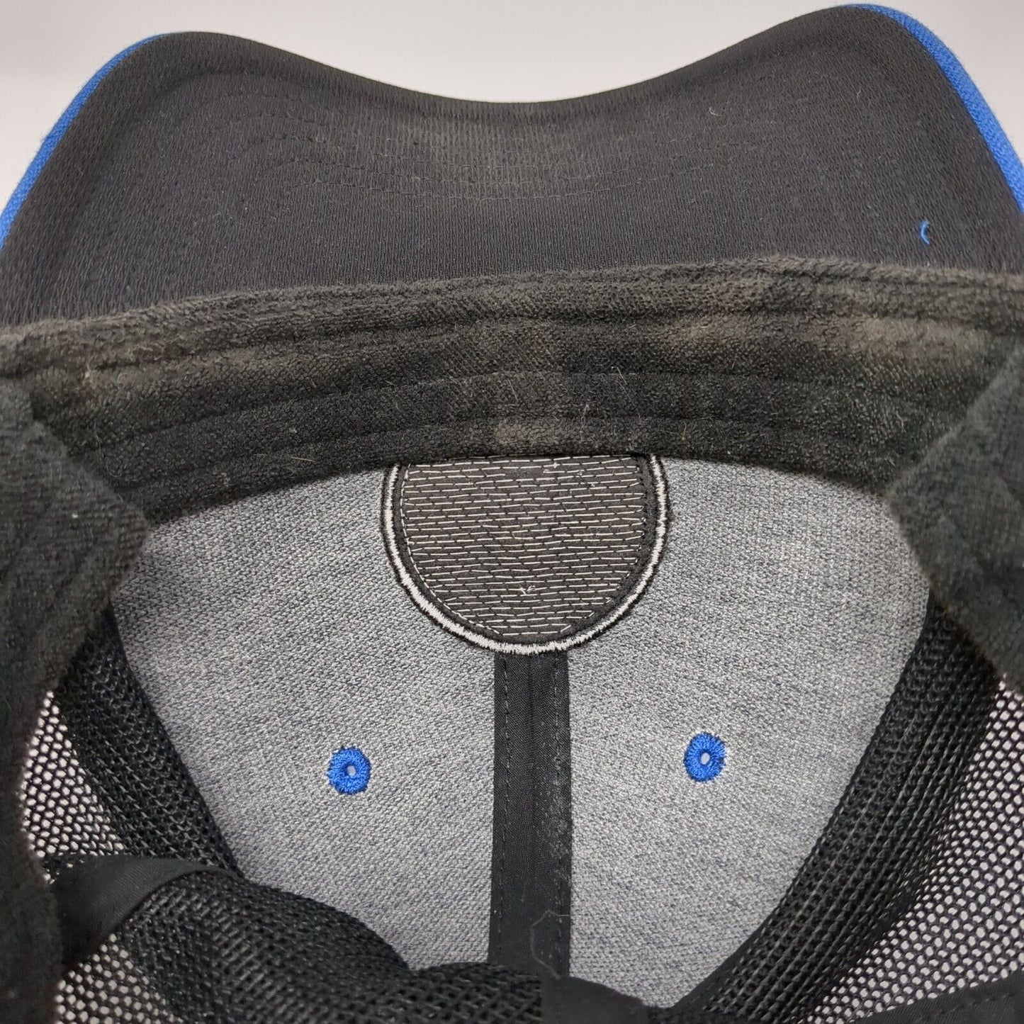 Callaway Patch Snapback Mesh Back Hat Blue One Size Adjustable 6 Panel