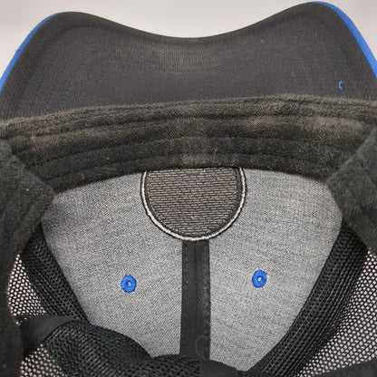 Callaway Patch Snapback Mesh Back Hat Blue One Size Adjustable 6 Panel