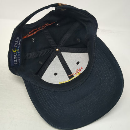 Luna Pier Baseball Cap Black One Size Hot Buttered Soul Isaac Hayes Barbecue Hat