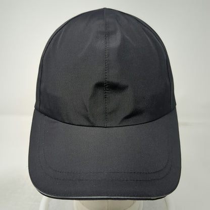 Lululemon Baseball Cap Black One Size Strapback Reflective Polyester Logo Hat