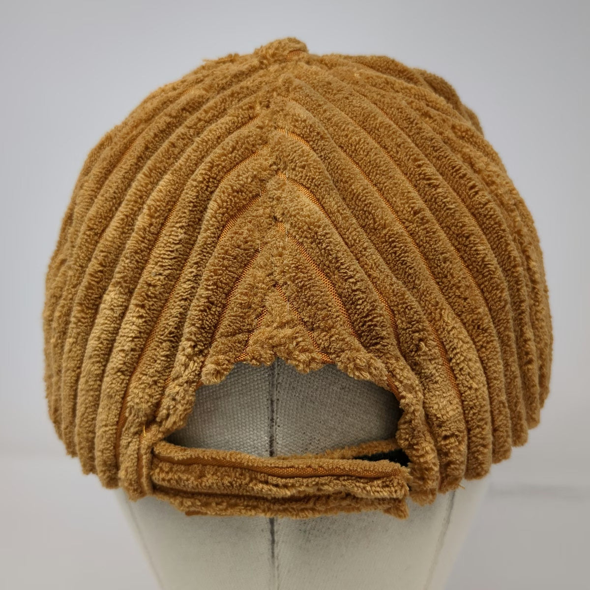Baseball Cap Brown One Size Wide Wale Corduroy St Hildie's Patch Snake Logo Hat