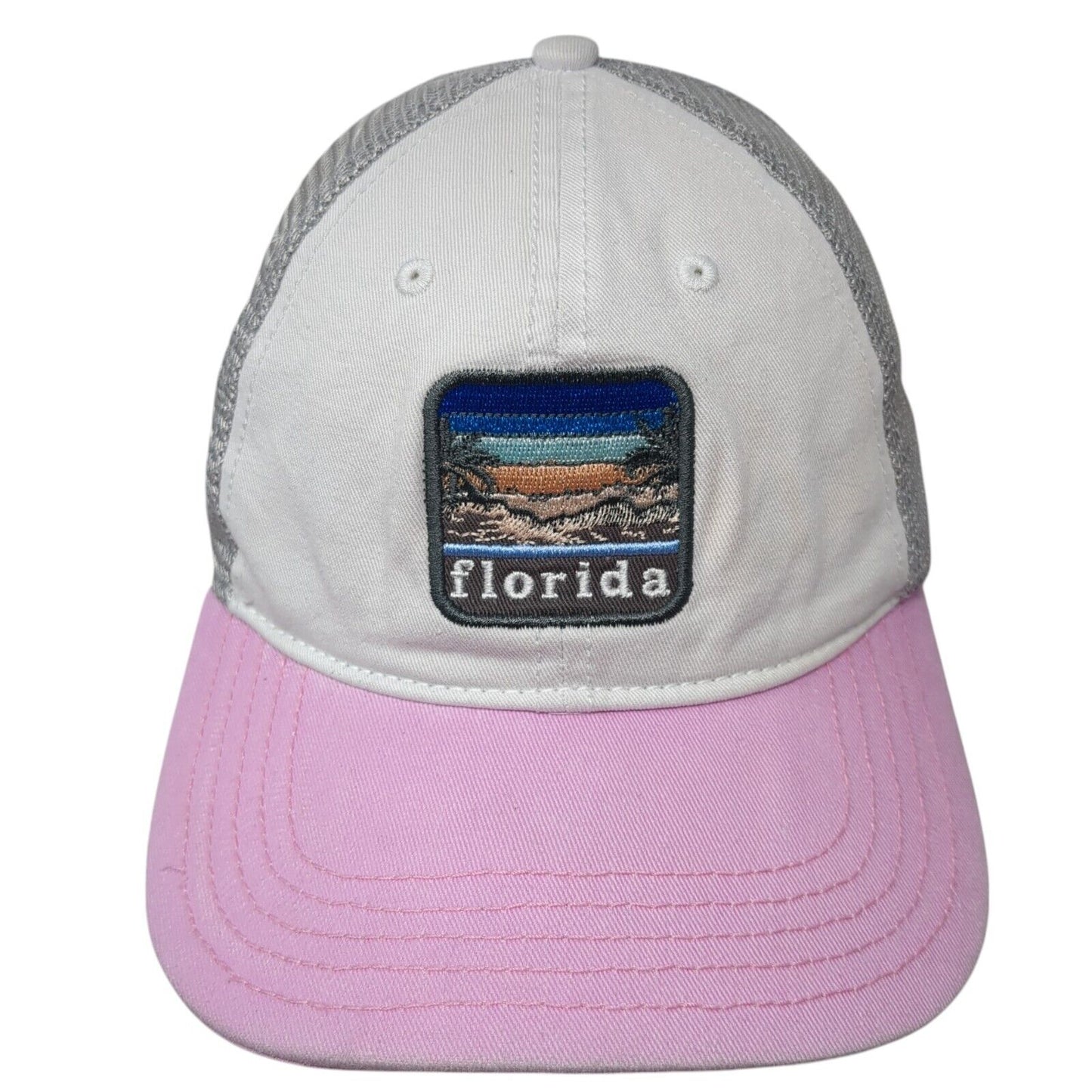 Florida Slideback Trucker Hat Multicolor One Size Mesh Back Home Free