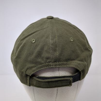 Vick Family Farms Strapback Hat Green One Size Adjustable Americap
