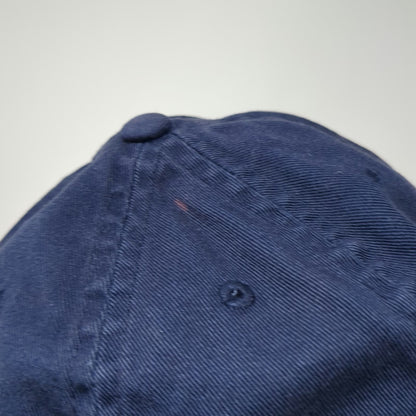 Polo Ralph Lauren Baseball Cap Blue One Size Adjustable Cotton Small Pony Hat