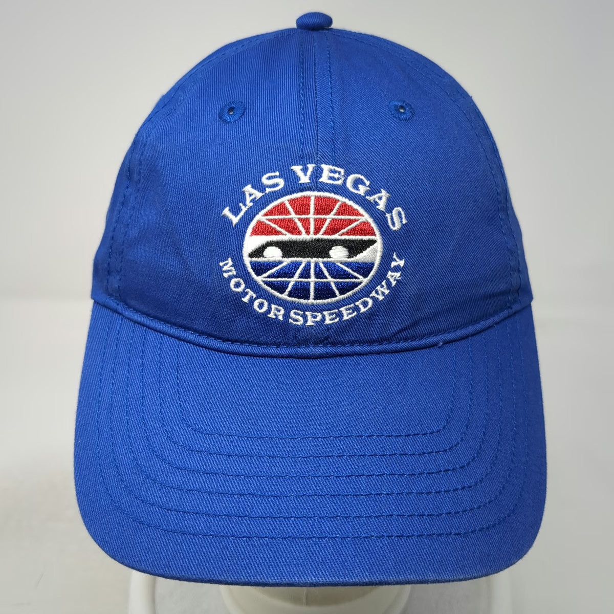 Las Vegas Motor Speedway Blue One Size Baseball Cap Hat Strapback Cotton Racing