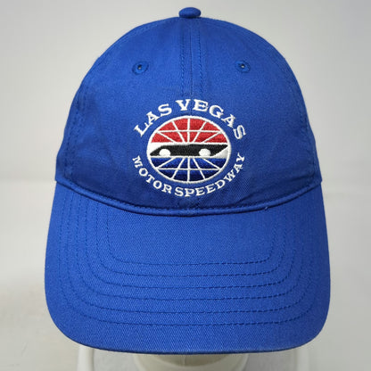 Las Vegas Motor Speedway Blue One Size Baseball Cap Hat Strapback Cotton Racing