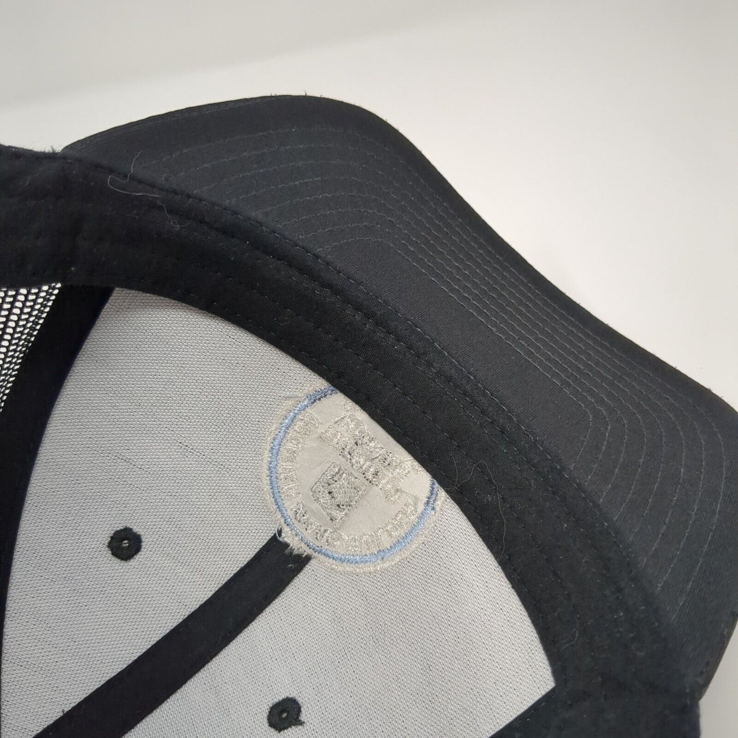 Tresidio Homes Snapback Mesh Back Trucker Hat Black One Size Adjustable