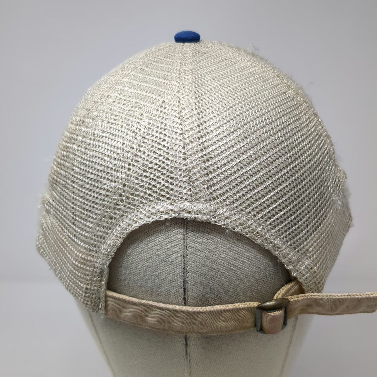 Sportsman Baseball Cap Blue One Size Northern Vermont University Mesh Back Hat