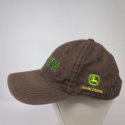 Campbell Tractor Co. Idaho Baseball Cap Brown One Size Adjustable John Deere