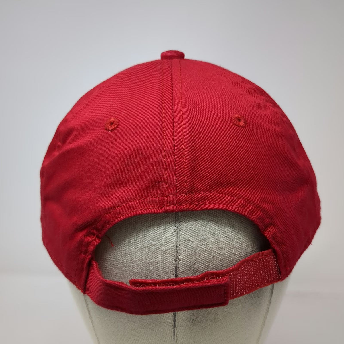 Outdoor Cap Baseball Red One Size Hoboken Public Schools Strapback Logo Hat