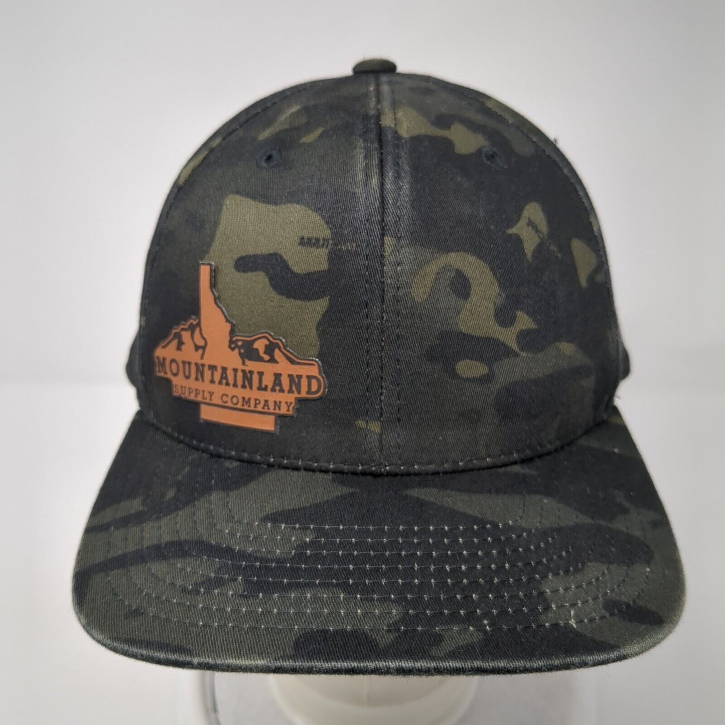 Mountainland Supply Company Snapback Hat Camouflage One Size Adjustable Yupoong