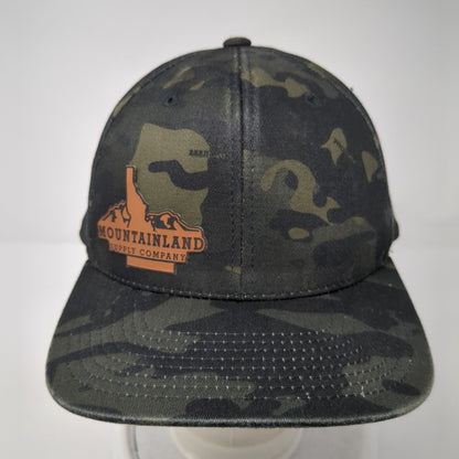 Mountainland Supply Company Snapback Hat Camouflage One Size Adjustable Yupoong