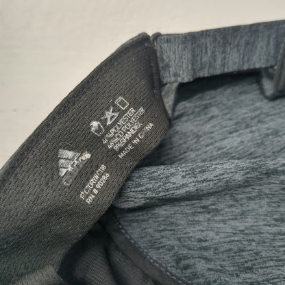 Adidas Gray Army Cap One Size Slideback Performance Climalite Heathered Hat