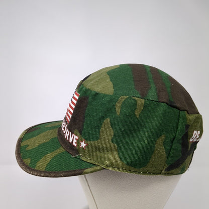 US Army Reserve Fitted Cadet Army Hat Camouflage M/L Be All You Can Be
