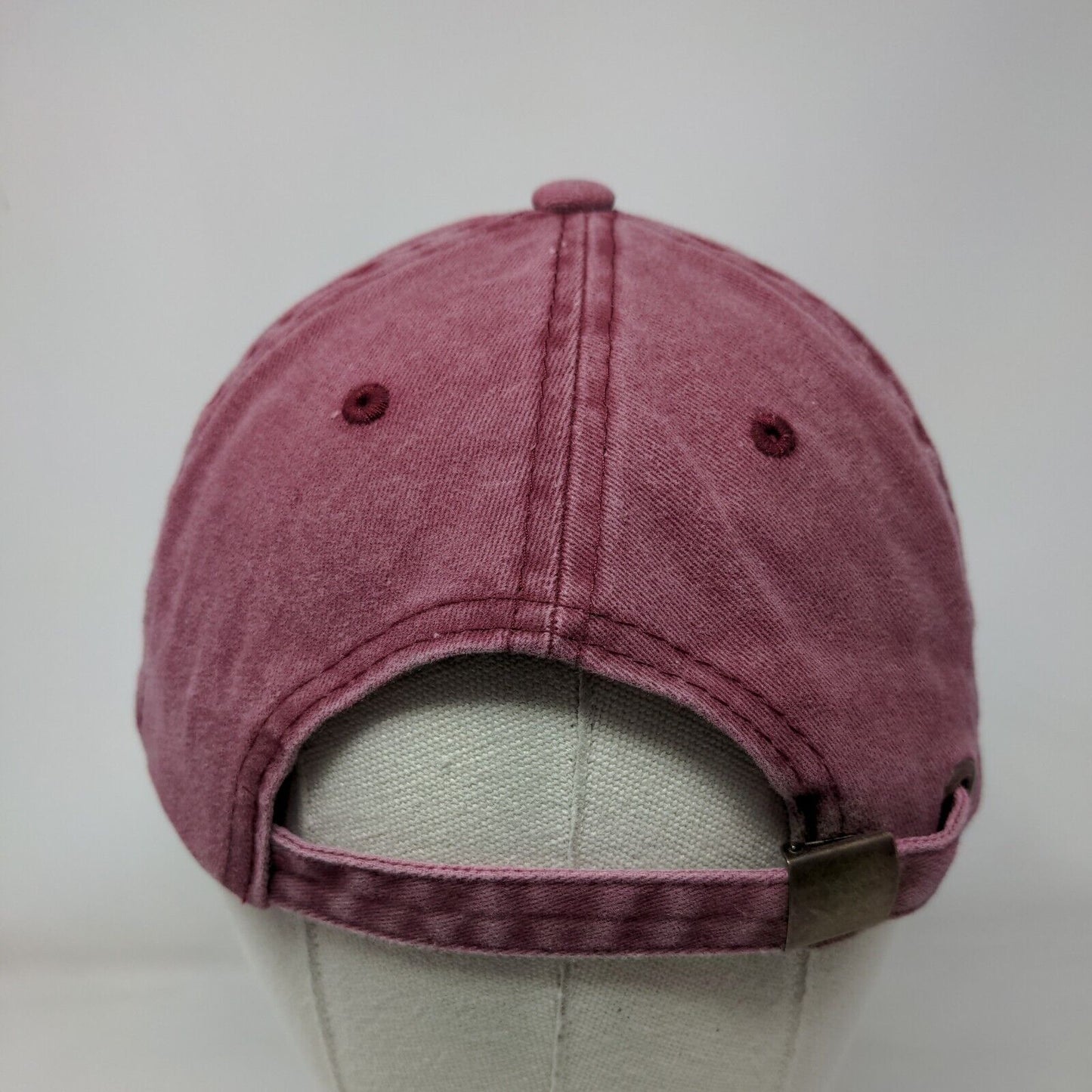 San Francisco Slideback Hat Red One Size Adjustable Embroidered by elidan