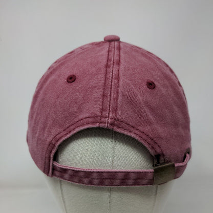 San Francisco Slideback Hat Red One Size Adjustable Embroidered by elidan