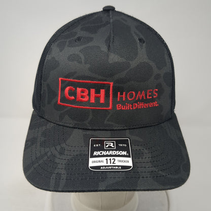 CBH Homes Built Different Snapback Trucker Hat Multicolor OS Mesh Richardson