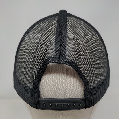 Black Rifle Coffee Company Snapback Trucker Hat Black OS Embroidered Mesh Back