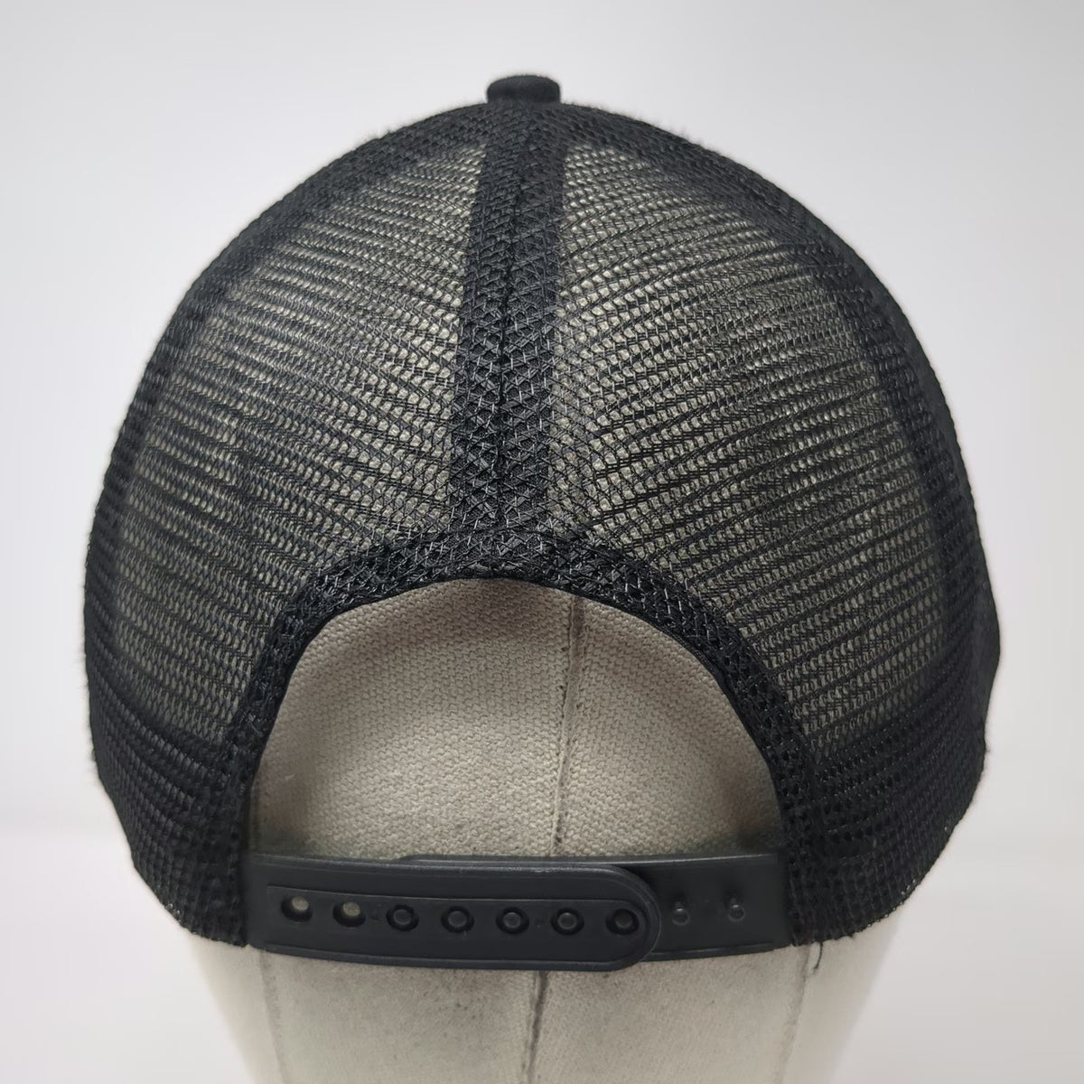 Cactus Ropes Trucker Hat Black Blue Orange One Size Mesh Geometric Pattern