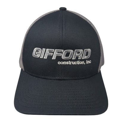 Gifford Construction Inc Trucker Hat Black One Size Mesh Back Pacific Headwear