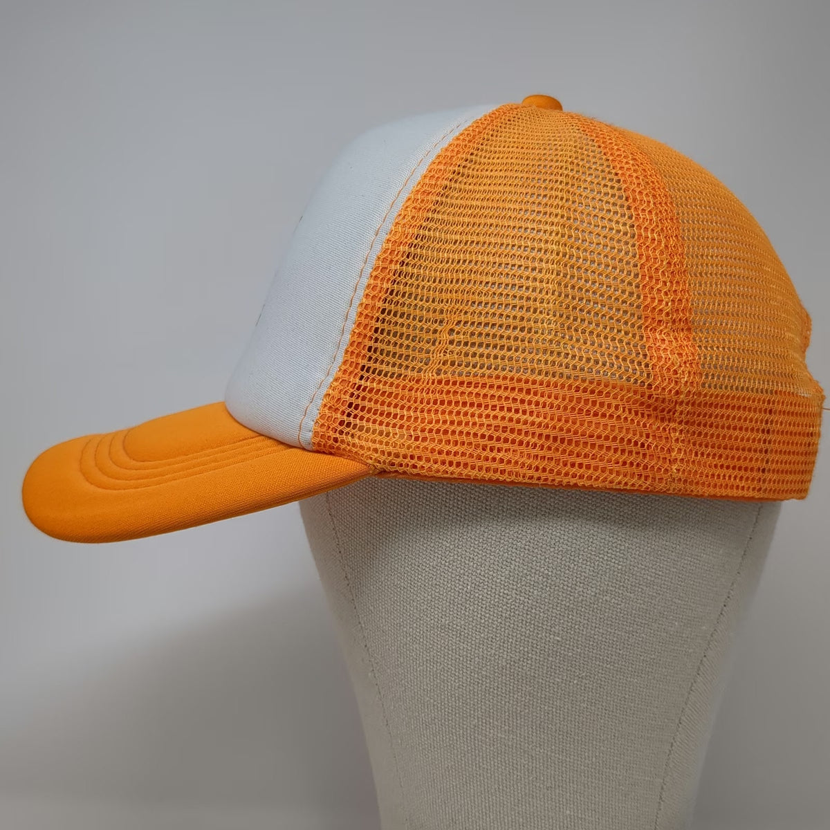 Trucker Hat Orange One Size Tito's Handmade Vodka Austin Texas Mesh Snapback Cap