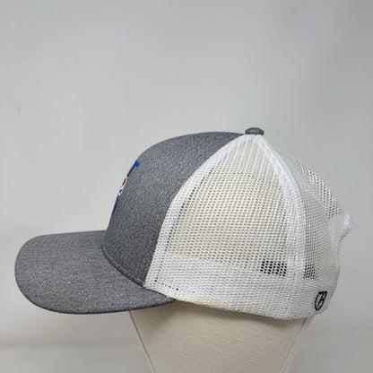 Fit To Win Tampa 2023 Pepsi Snapback Mesh Back Trucker Hat Gray OSFM