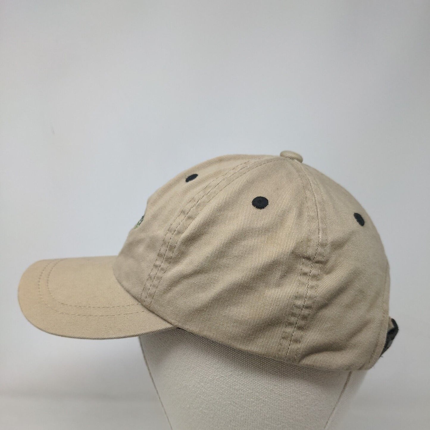 Smucker's Strapback Hat Brown One Size Embroidered Adjustable Imperial