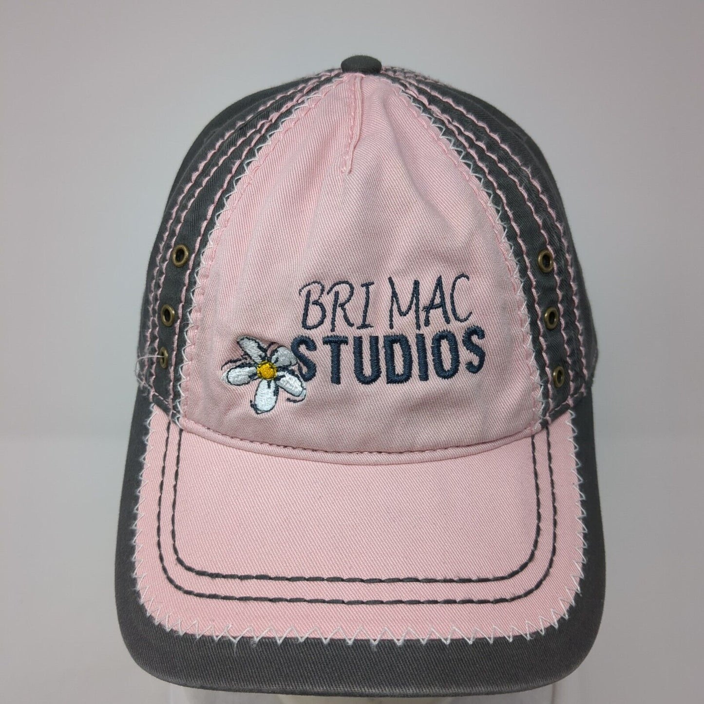 Bri Mac Studios Strapback Hat Multicolor One Size Adjustable Embroidered Otto